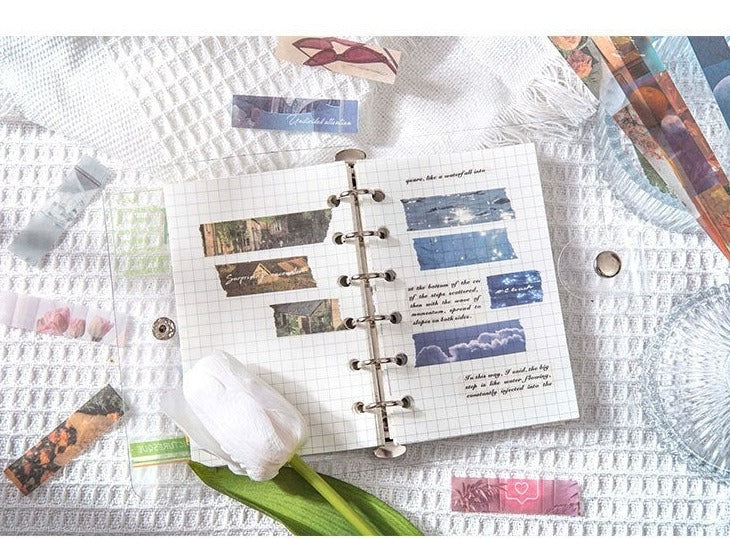 Travel Scenery Journal Scrapbooking Stickers