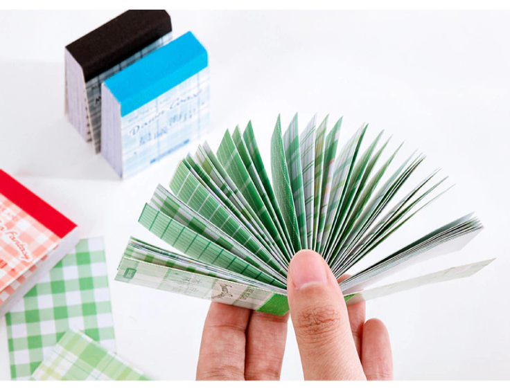 Grid Pattern Series Sticker Booklet