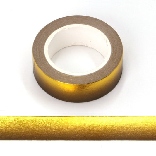 Black Gold Foiled Washi Tape