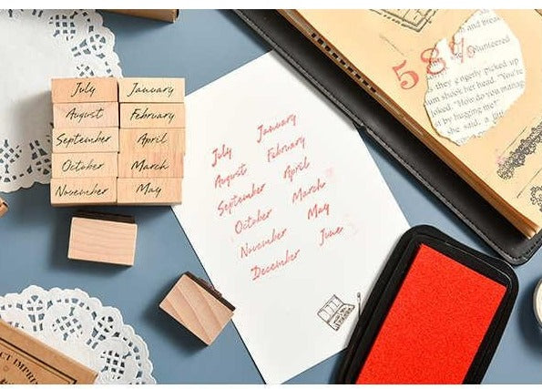 Retro Wooden Stamp