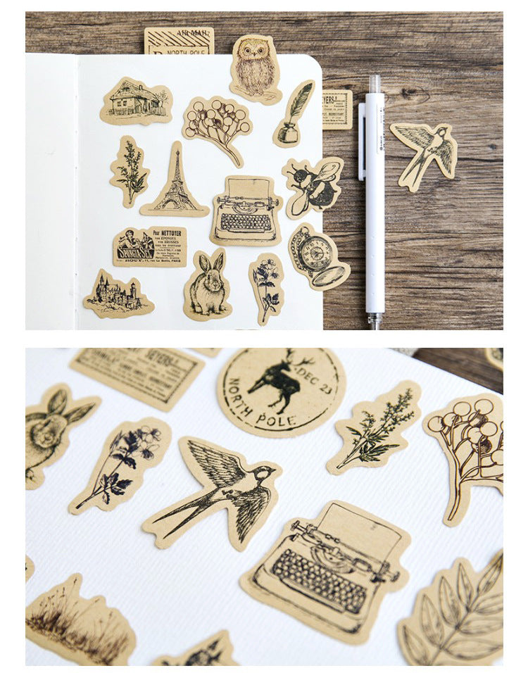 Forest Friends Planner Stickers