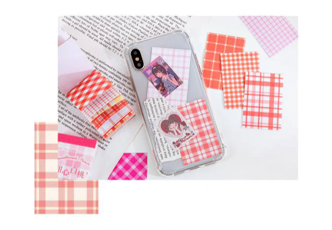 Grid Pattern Series Sticker Booklet