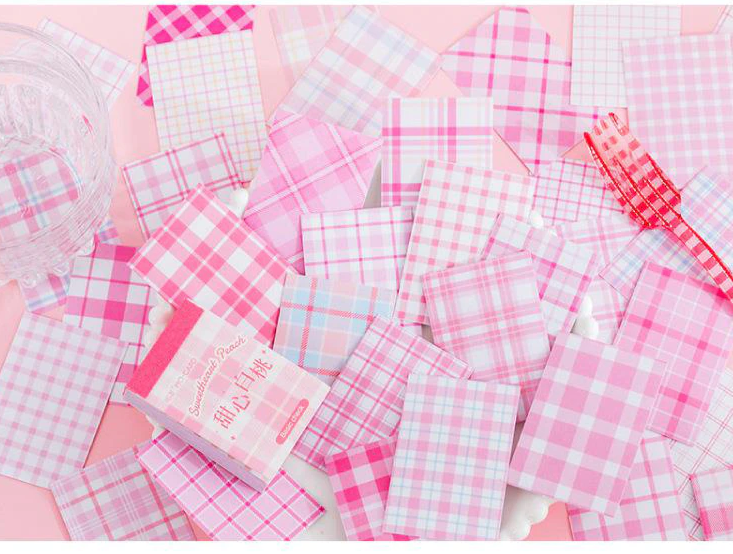 Grid Pattern Series Sticker Booklet