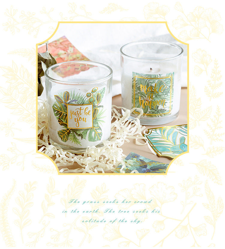 Renaissance Series Gold Foiled Stickers