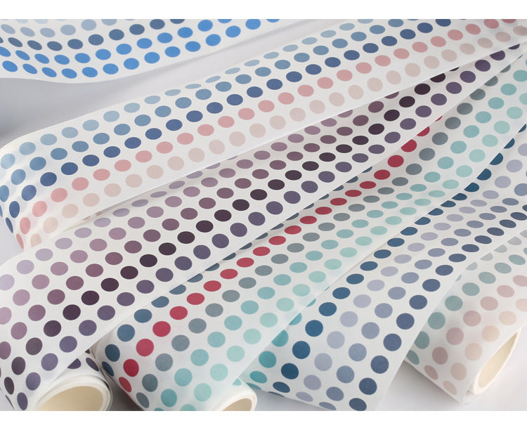 Polka Dot Washi Sticker- Scenery