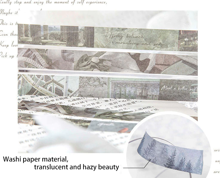 Travel Scenery Journal Scrapbooking Stickers