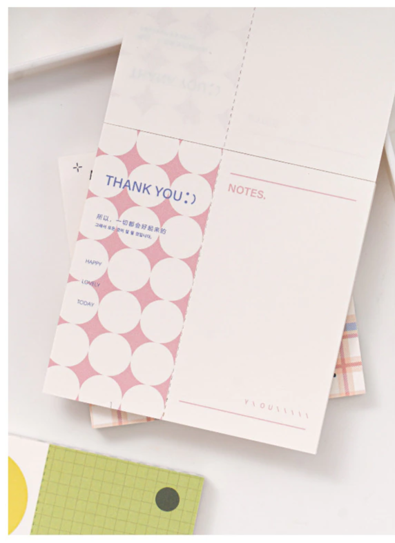Perforated Memo Pad