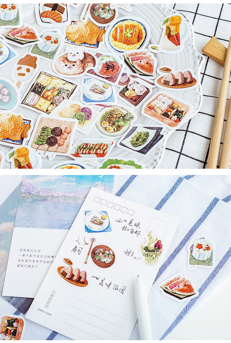 Korean Food Planner Stickers