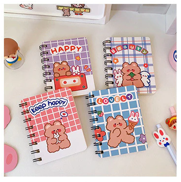 Cute Spiral Bound Mini Notebooks