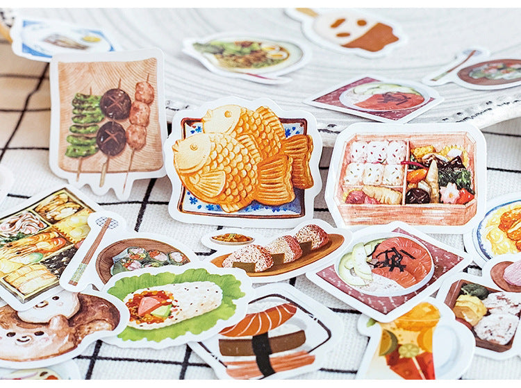 Korean Food Planner Stickers