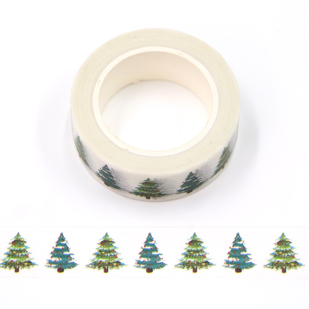 Christmas Trees Washi Sample