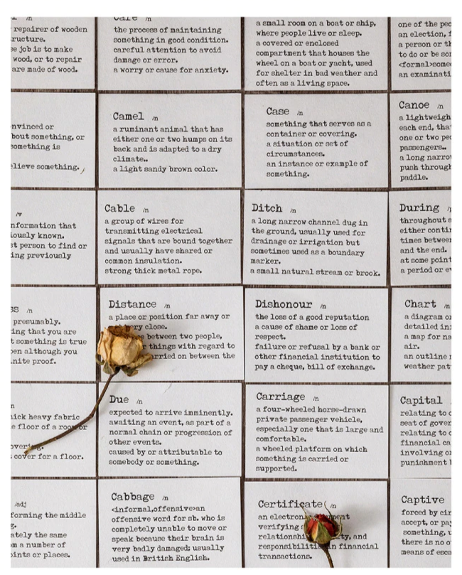 Mini Dictionary Library Series Memopad