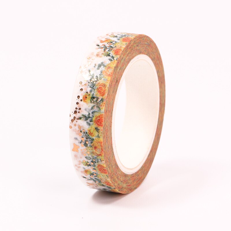 Foiled Floral Butterfly Washi Tape