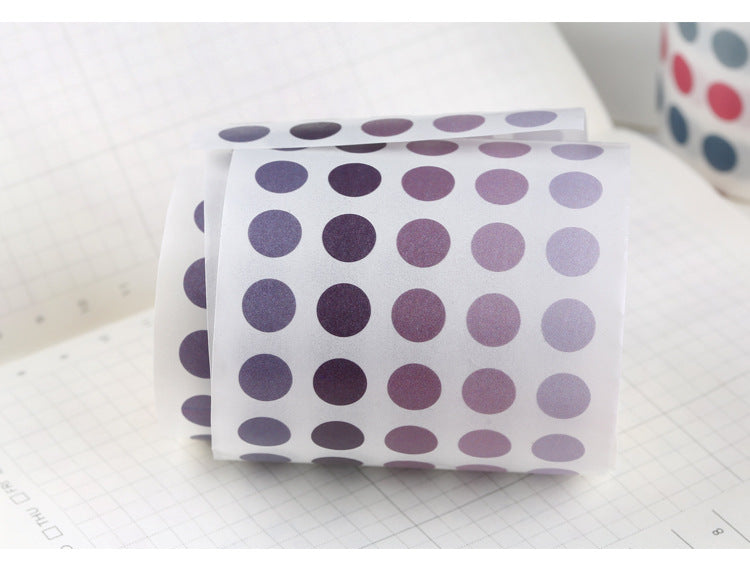 Polka Dot Washi Sticker- Scenery
