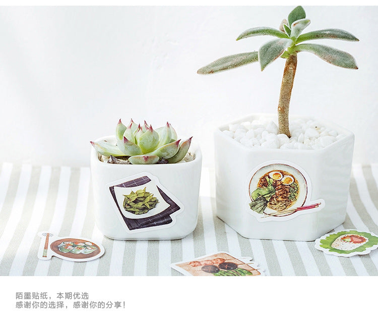 Korean Food Planner Stickers