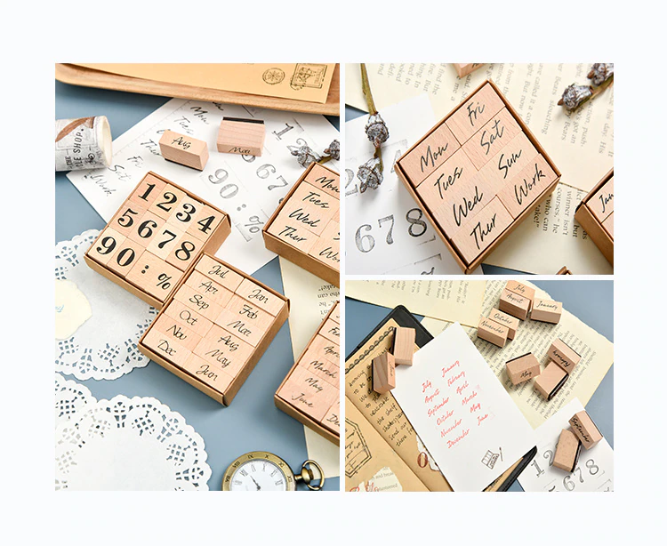Retro Wooden Stamp