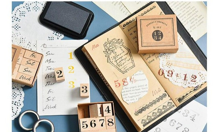 Retro Wooden Stamp
