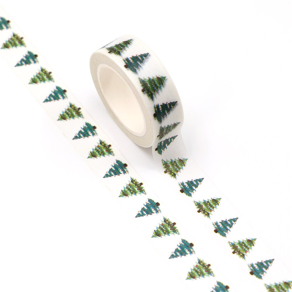 Christmas Trees Washi Sample