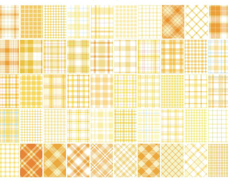 Grid Pattern Series Sticker Booklet
