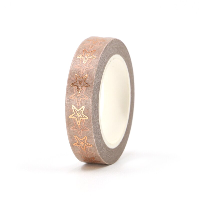 Starfish Copper Foiled Washi Tape