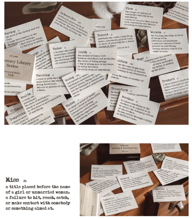 Mini Dictionary Library Series Memopad