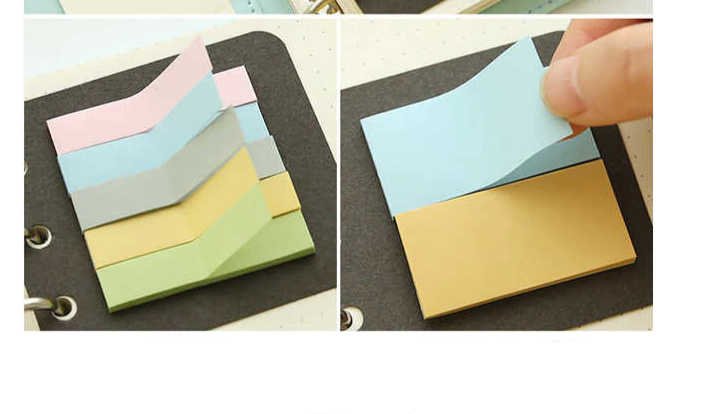Transparent Ring Binder Inserts- Sticky Memo