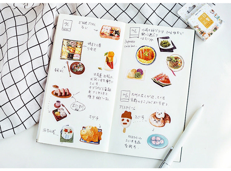 Korean Food Planner Stickers