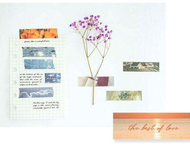 Travel Scenery Journal Scrapbooking Stickers