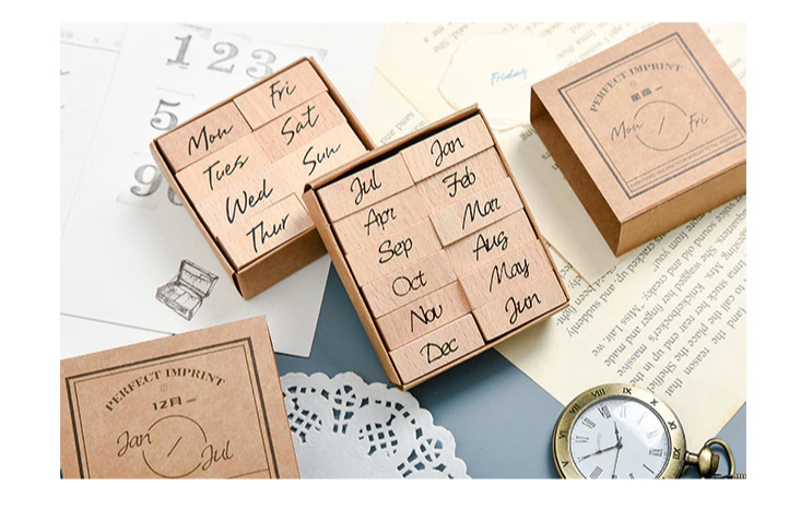 Retro Wooden Stamp