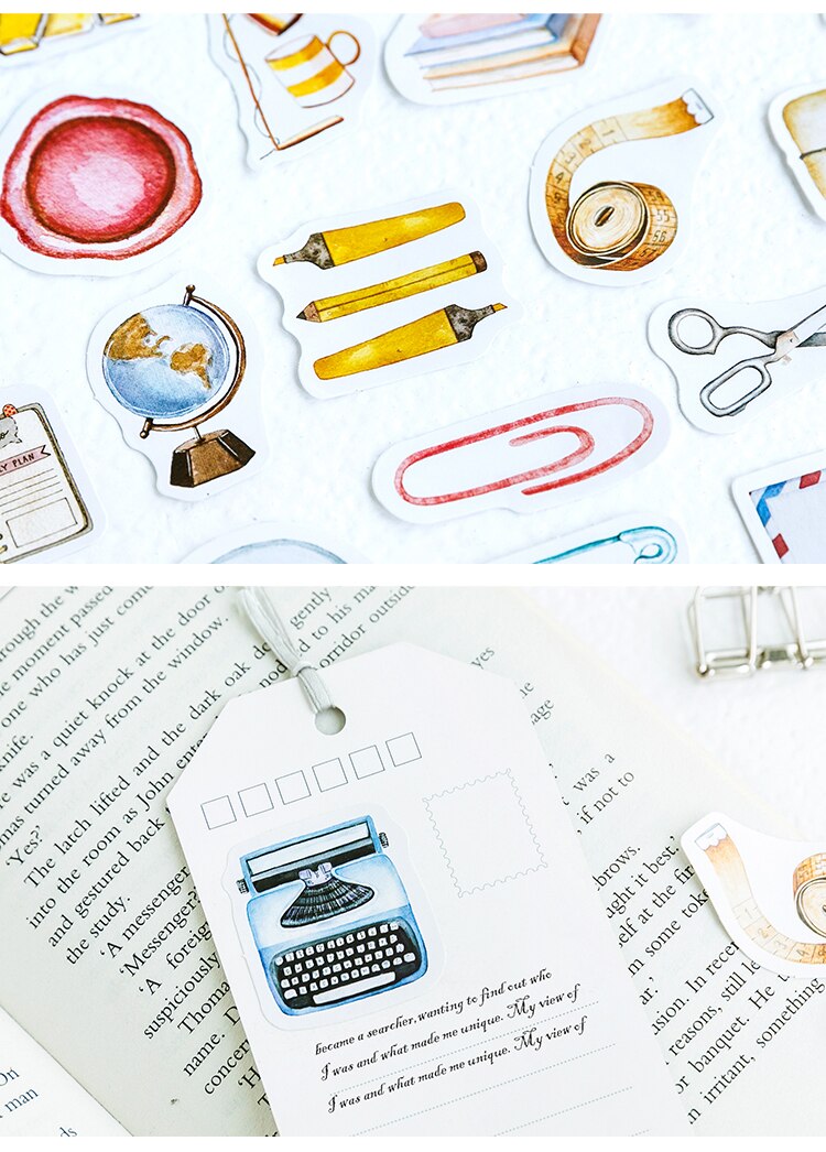 Stationery Supplies Planner Stickers