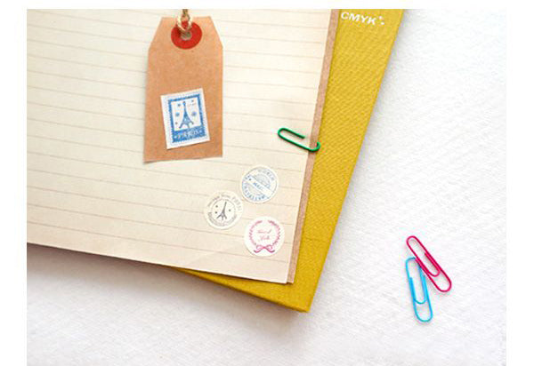 Vintage Stamp Sticker
