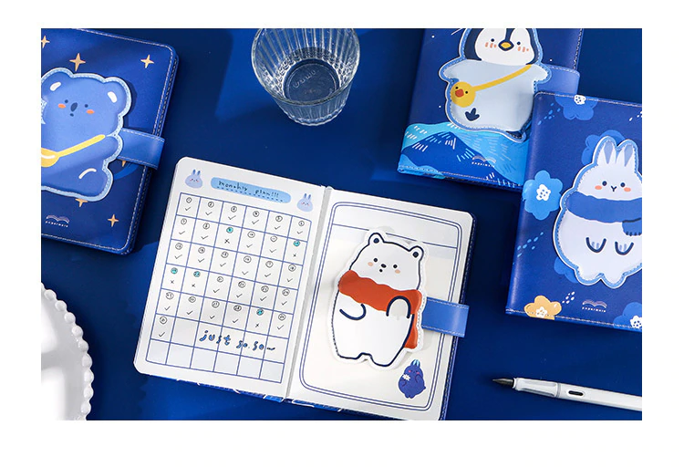 Kawaii Vegan Padded Notebook