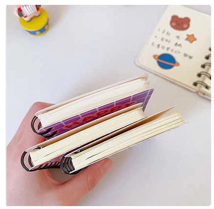Cute Spiral Bound Mini Notebooks