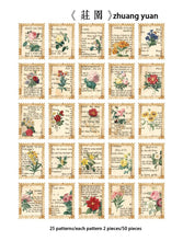 Load image into Gallery viewer, Vintage Stamp Stickers
