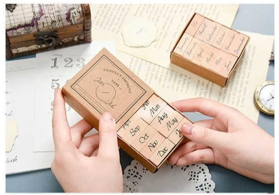 Retro Wooden Stamp