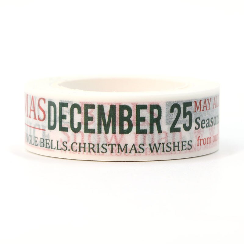 Christmas Wishes Washi Tape