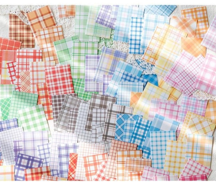 Grid Pattern Series Sticker Booklet