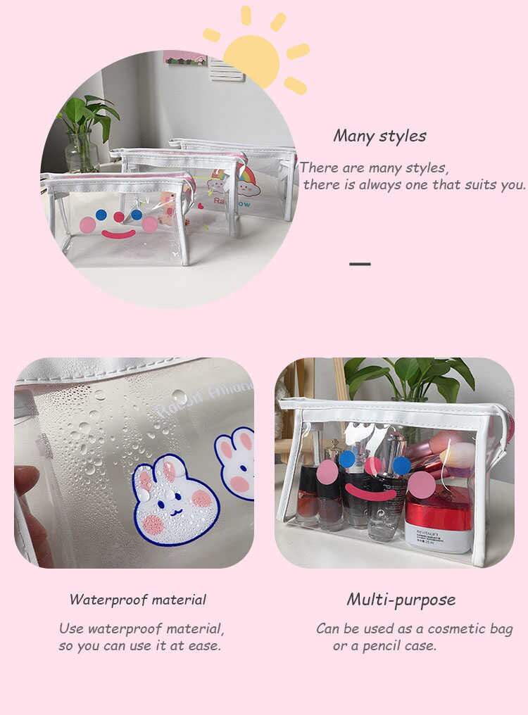 Transparent PVC Pencil Pouch