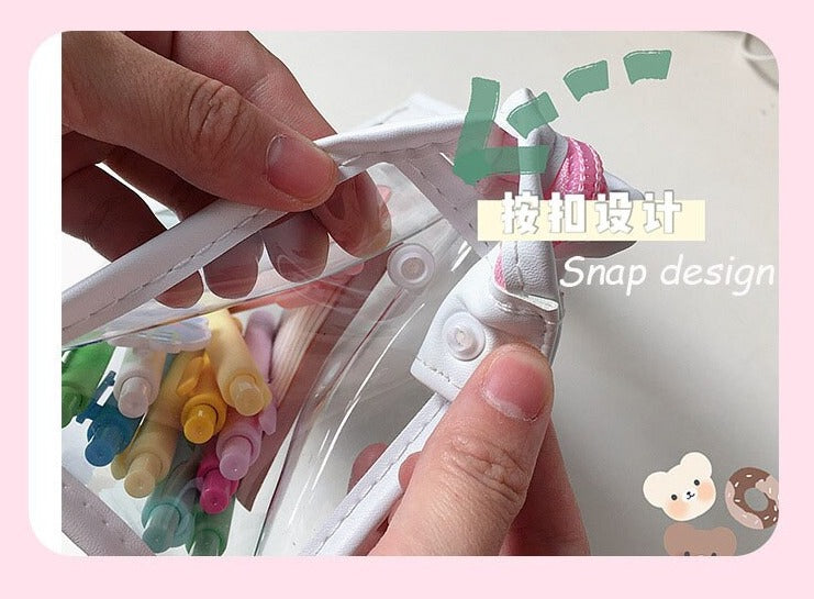 Transparent PVC Pencil Pouch