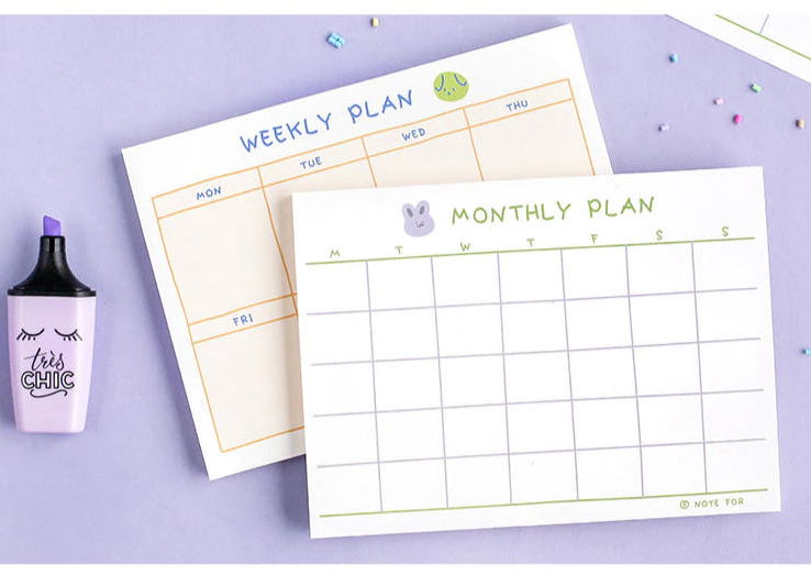 Planner Note Pads
