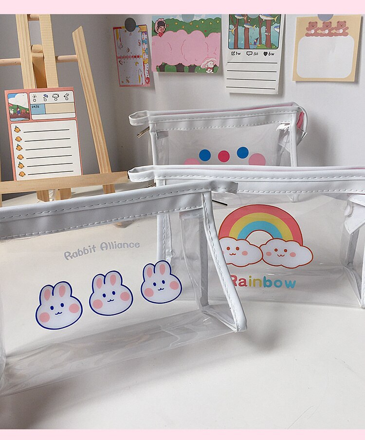 Transparent PVC Pencil Pouch