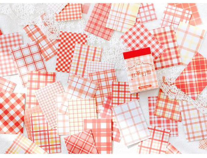 Grid Pattern Series Sticker Booklet