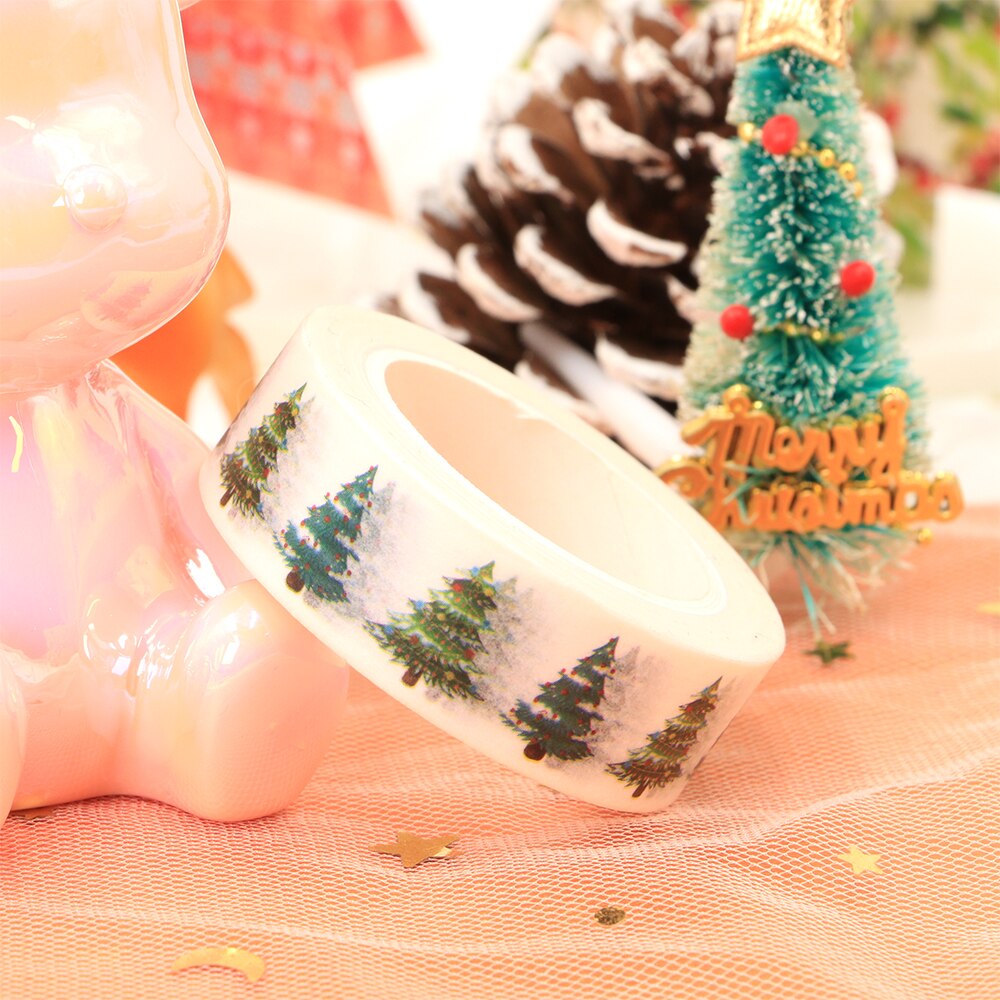 Christmas Trees Washi Sample