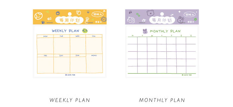 Planner Note Pads