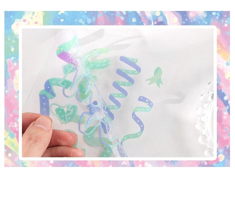 Confetti Glitter PET Sticker