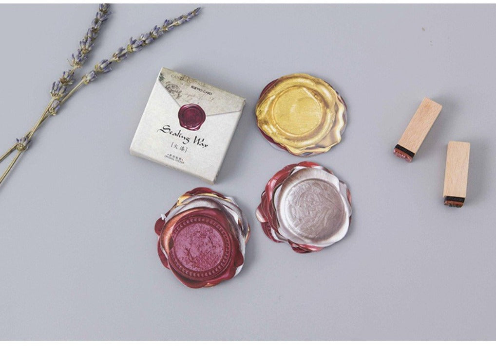 Sealing Wax Sticker Box