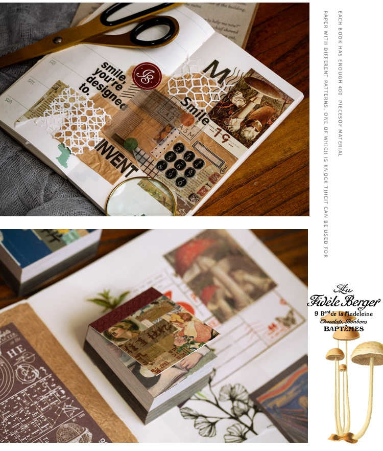 Cong jian sheng huo Retro Sulfuric Acid Paper Book