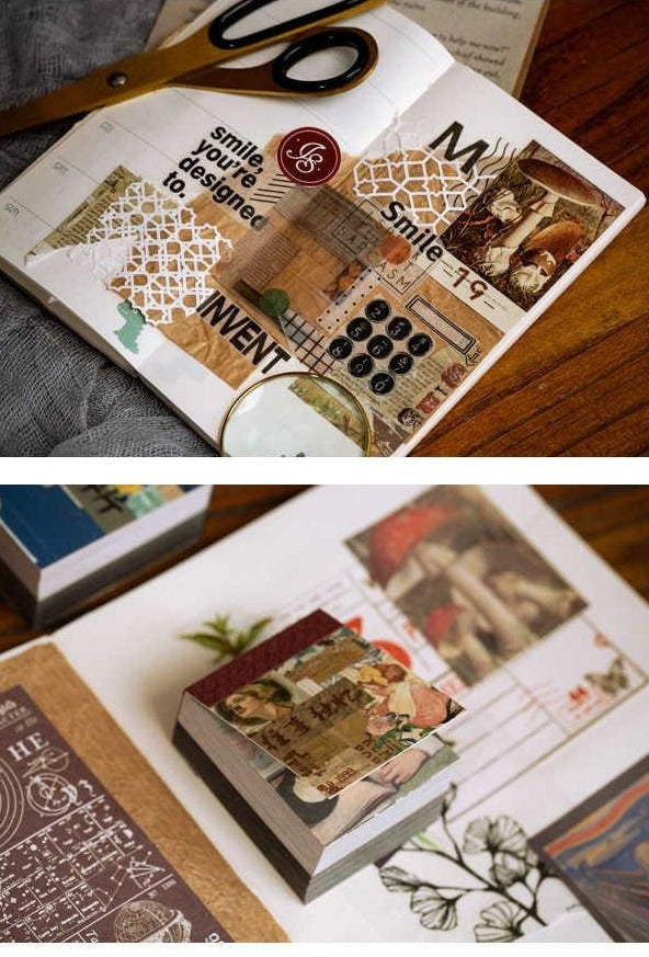 Se cai zhuang yuan Retro Sulfuric Acid Paper Book