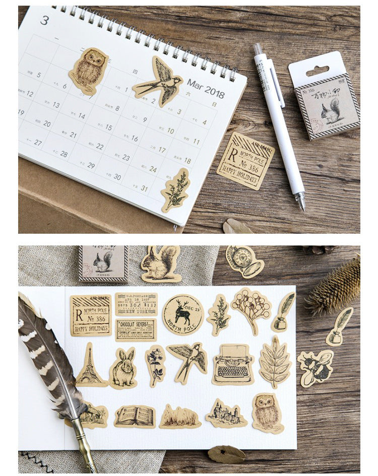 Forest Friends Planner Stickers