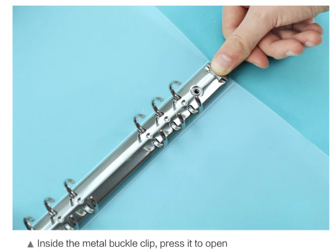Translucent Binder Notebook